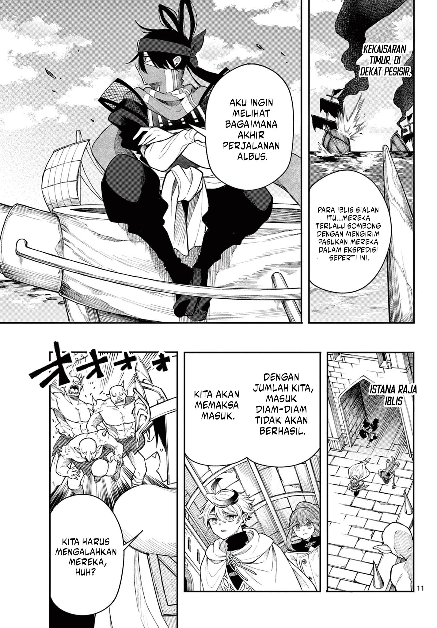 Albus Changes the World Chapter 44 - Halaman 11