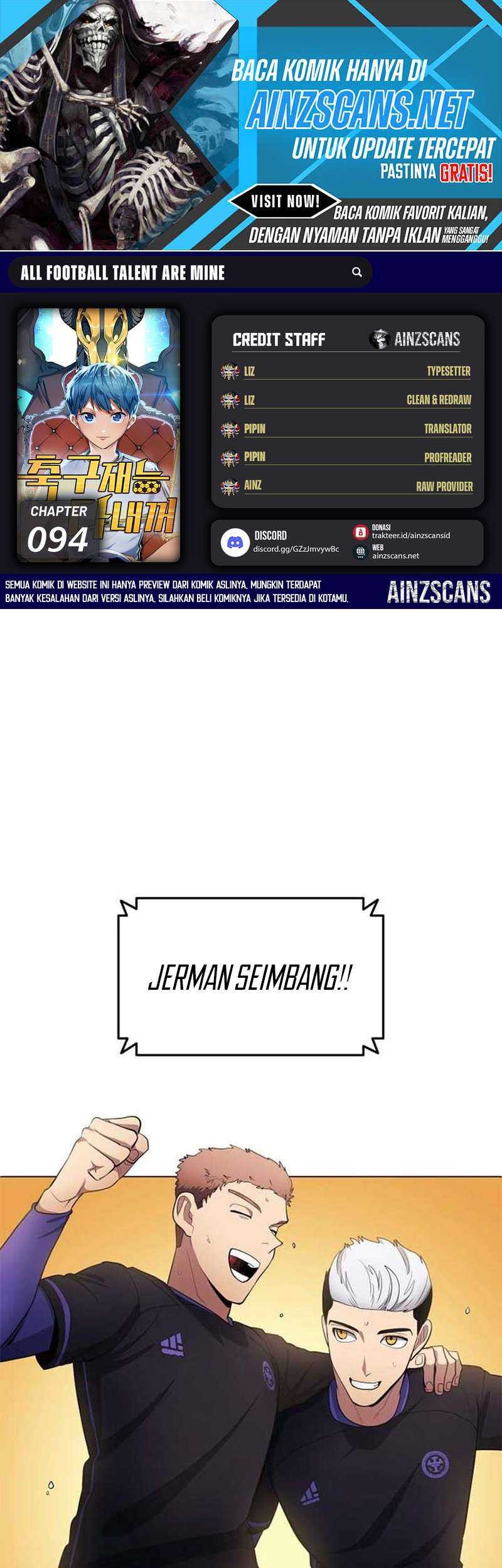 Komik All Football Talents Are Mine Chapter 94 gambar 1