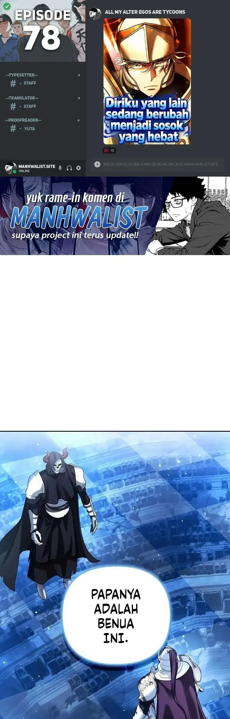 Komik All My Alter Egos Are Tycoons Chapter 78 gambar 1