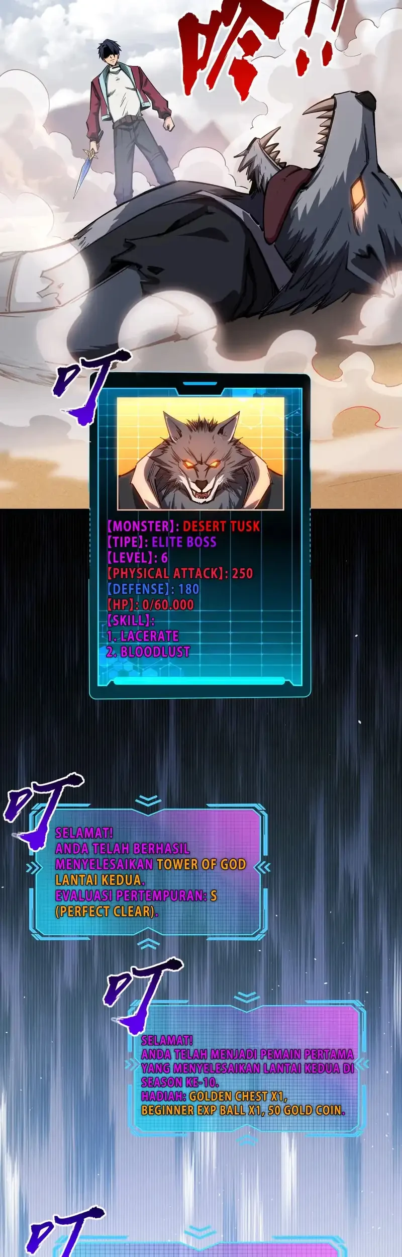 All People Scramble for the Tower, I Cleared 999 Floors in Advance Chapter 8 - Halaman 36
