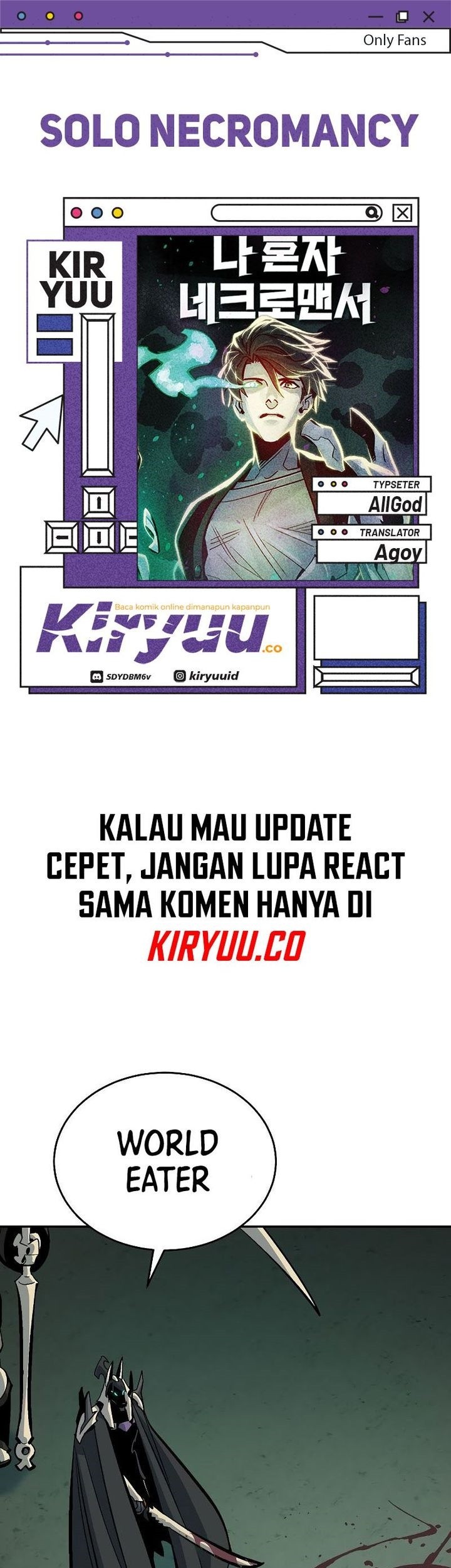 Komik Alone Necromancer Chapter 177 gambar 1