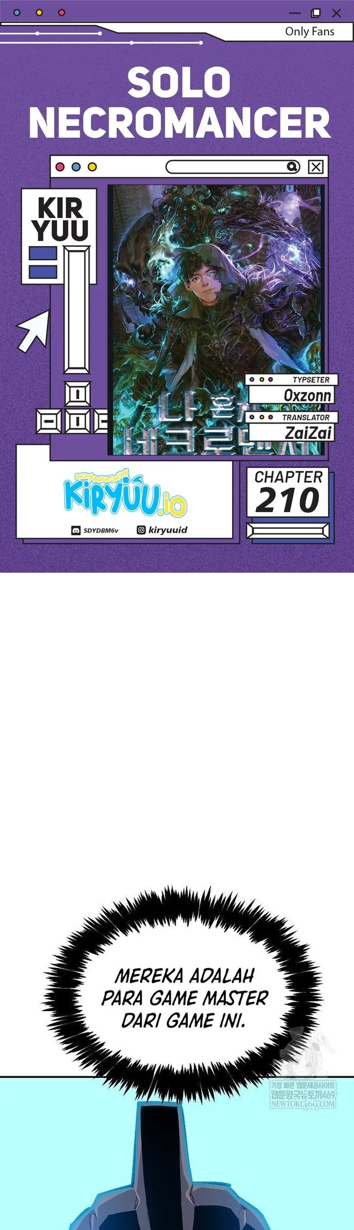 Komik Alone Necromancer Chapter 210 gambar 1