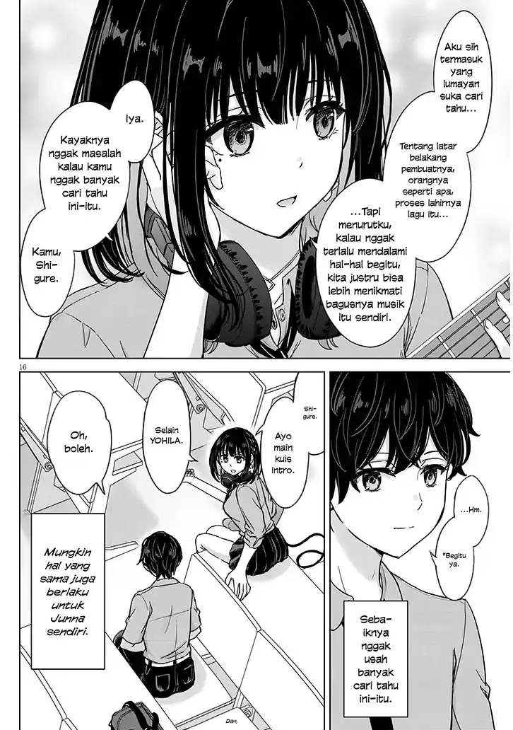 Amamori Junna wa Shitsudo ga Takai Chapter 3 - Halaman 18