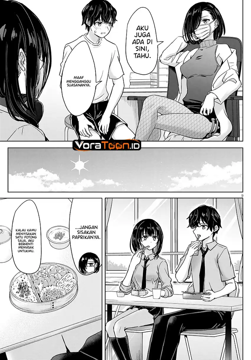 Amamori Junna wa Shitsudo ga Takai Chapter 4 - Halaman 10
