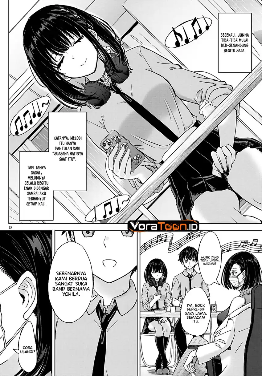 Amamori Junna wa Shitsudo ga Takai Chapter 4 - Halaman 19