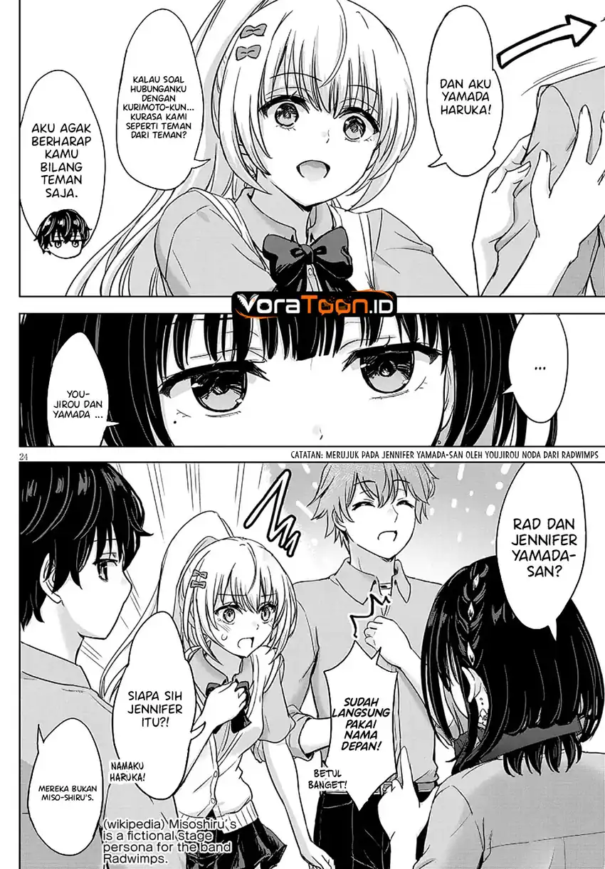 Amamori Junna wa Shitsudo ga Takai Chapter 4 - Halaman 25