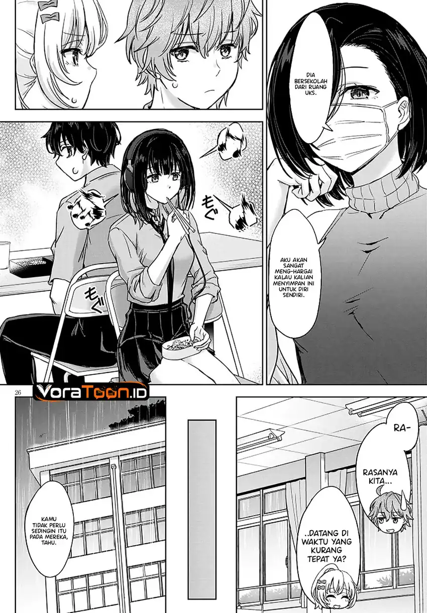 Amamori Junna wa Shitsudo ga Takai Chapter 4 - Halaman 27
