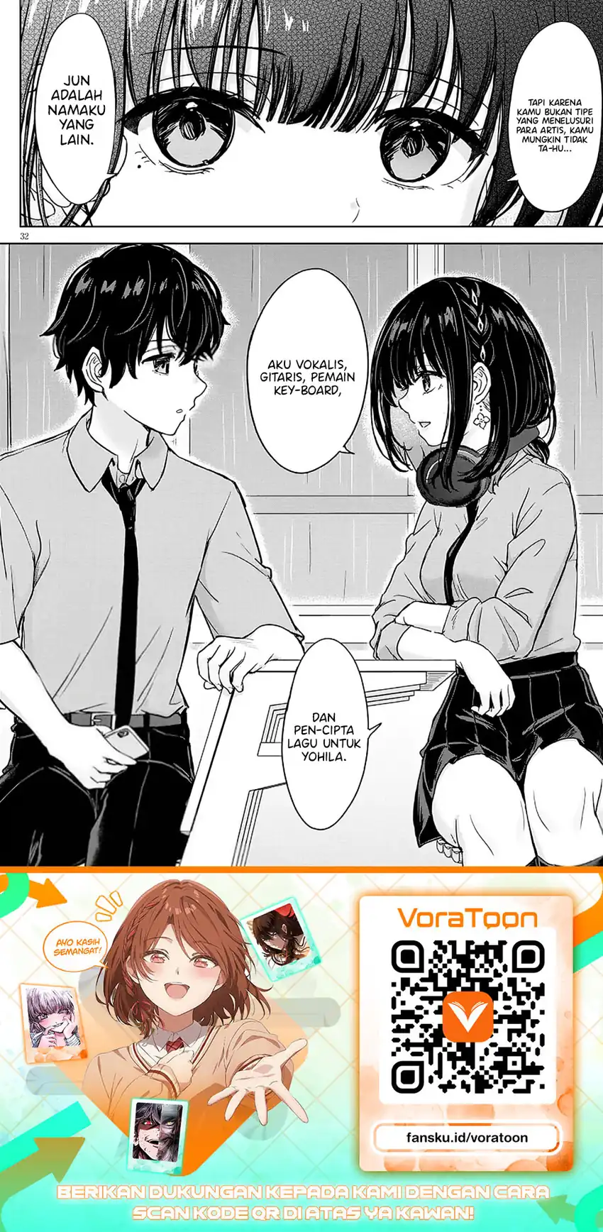 Amamori Junna wa Shitsudo ga Takai Chapter 4 - Halaman 33