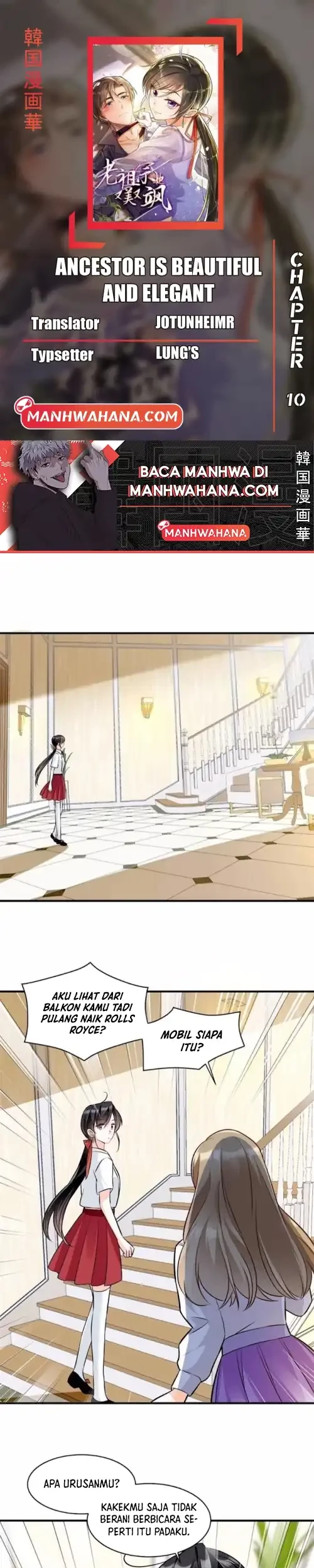 Komik Ancestor is beautiful and elegant Chapter 10 gambar 1