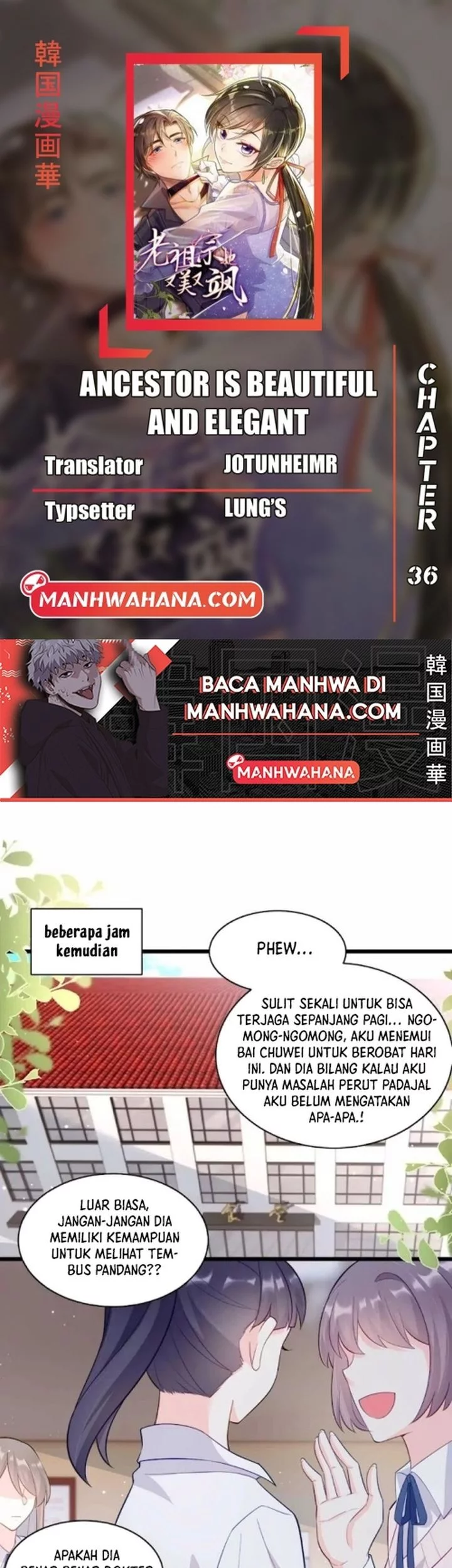Komik Ancestor is beautiful and elegant Chapter 36 gambar 1
