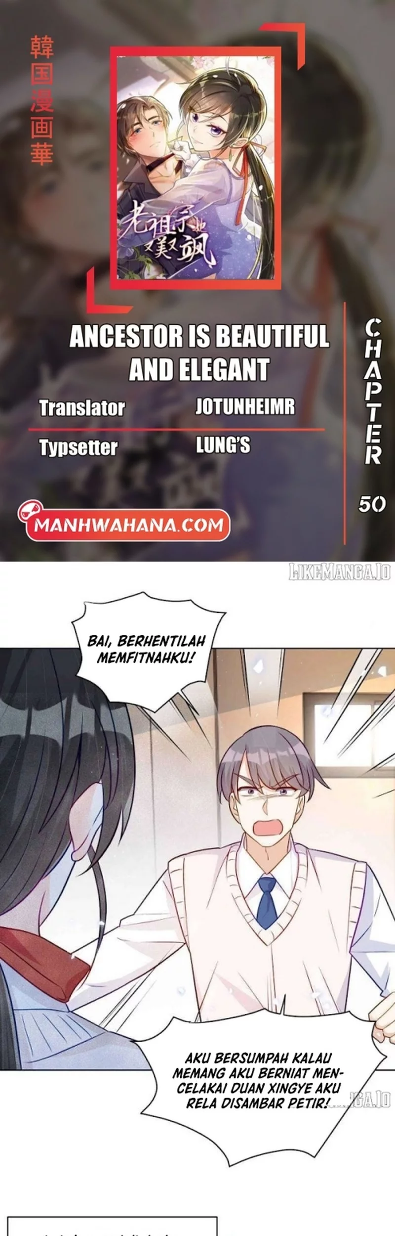 Komik Ancestor is beautiful and elegant Chapter 50 gambar 1