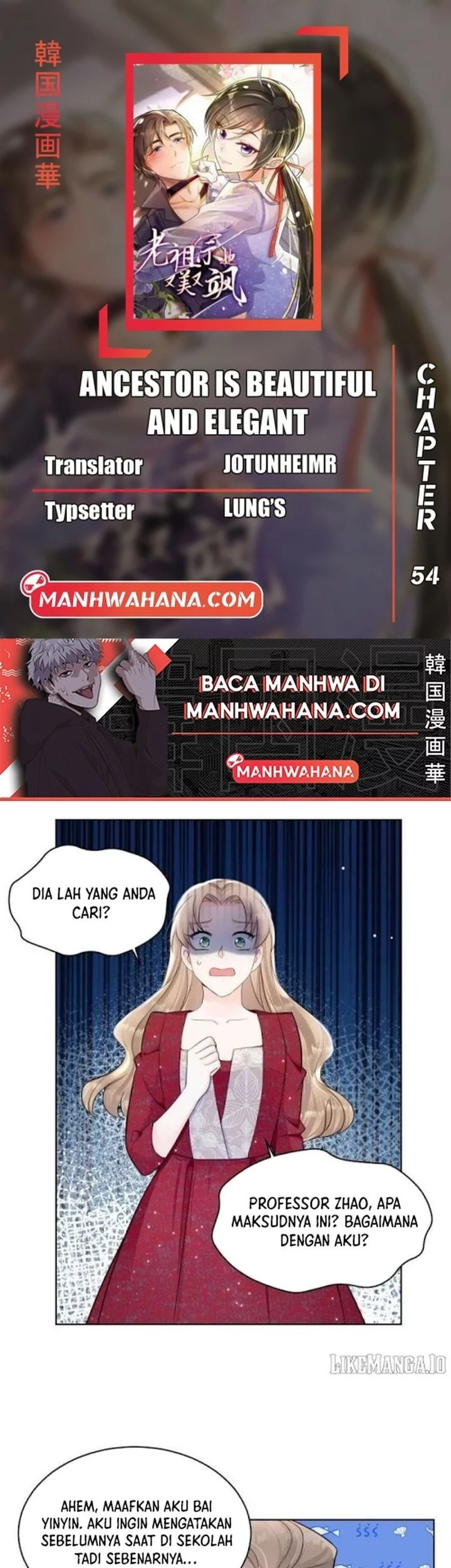 Komik Ancestor is beautiful and elegant Chapter 54 gambar 1