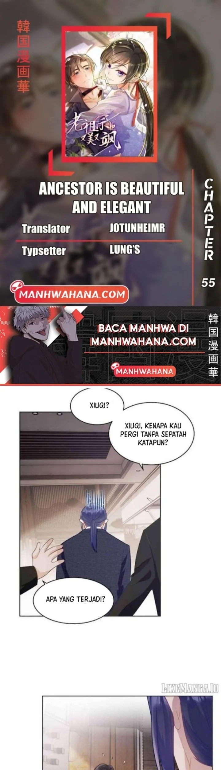 Komik Ancestor is beautiful and elegant Chapter 55 gambar 1