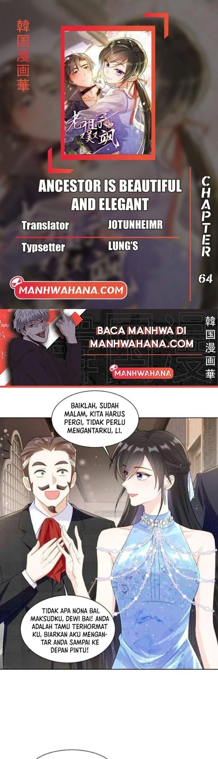 Komik Ancestor is beautiful and elegant Chapter 64 gambar 1