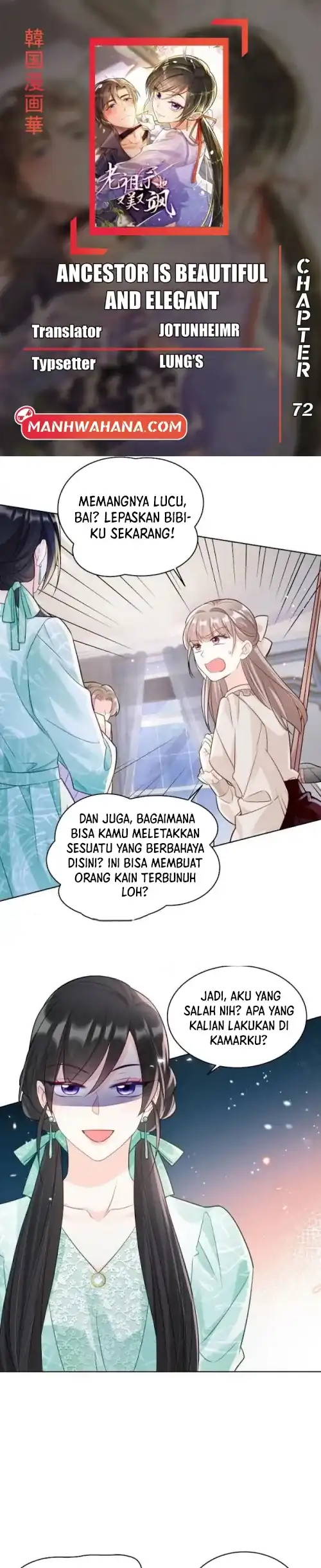Komik Ancestor is beautiful and elegant Chapter 72 gambar 1