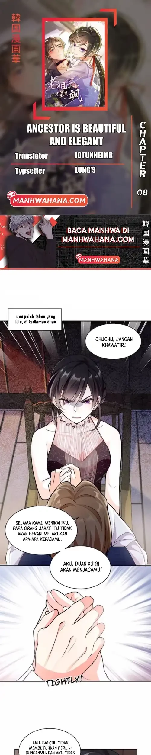 Komik Ancestor is beautiful and elegant Chapter 8 gambar 1