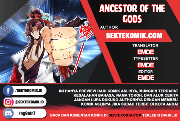 Komik Ancestor of The Gods Chapter 14 gambar 1