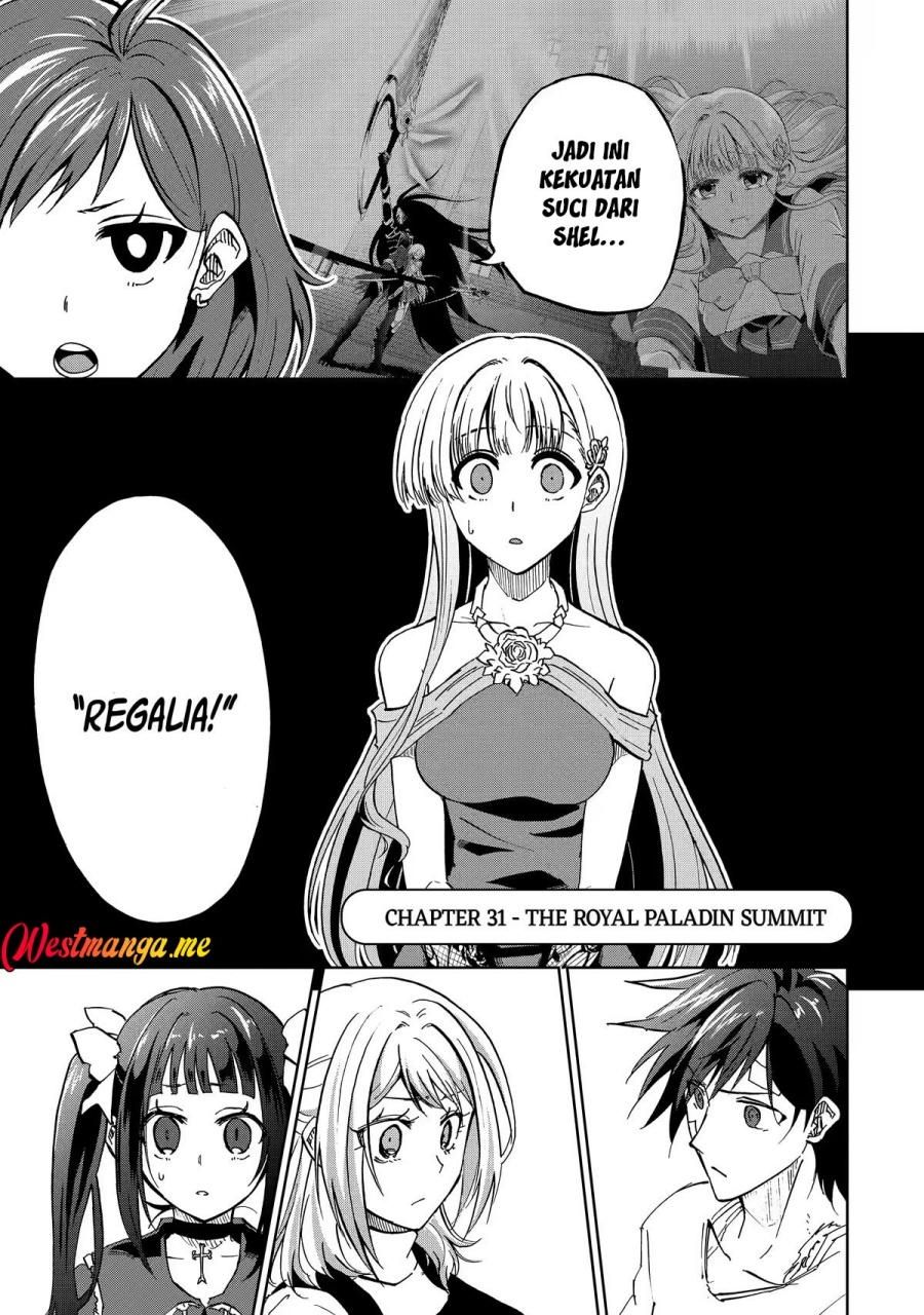 Manga Ankoku Kishi no Ore desu Ga Saikyou no Seikishi wo Mezashimasu Chapter 31 gambar 2