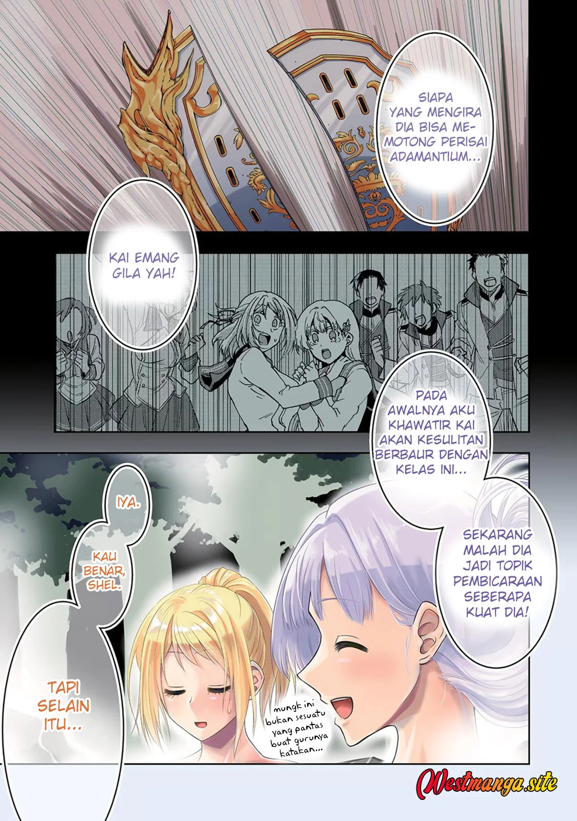 Manga Ankoku Kishi no Ore desu Ga Saikyou no Seikishi wo Mezashimasu Chapter 34 gambar 2