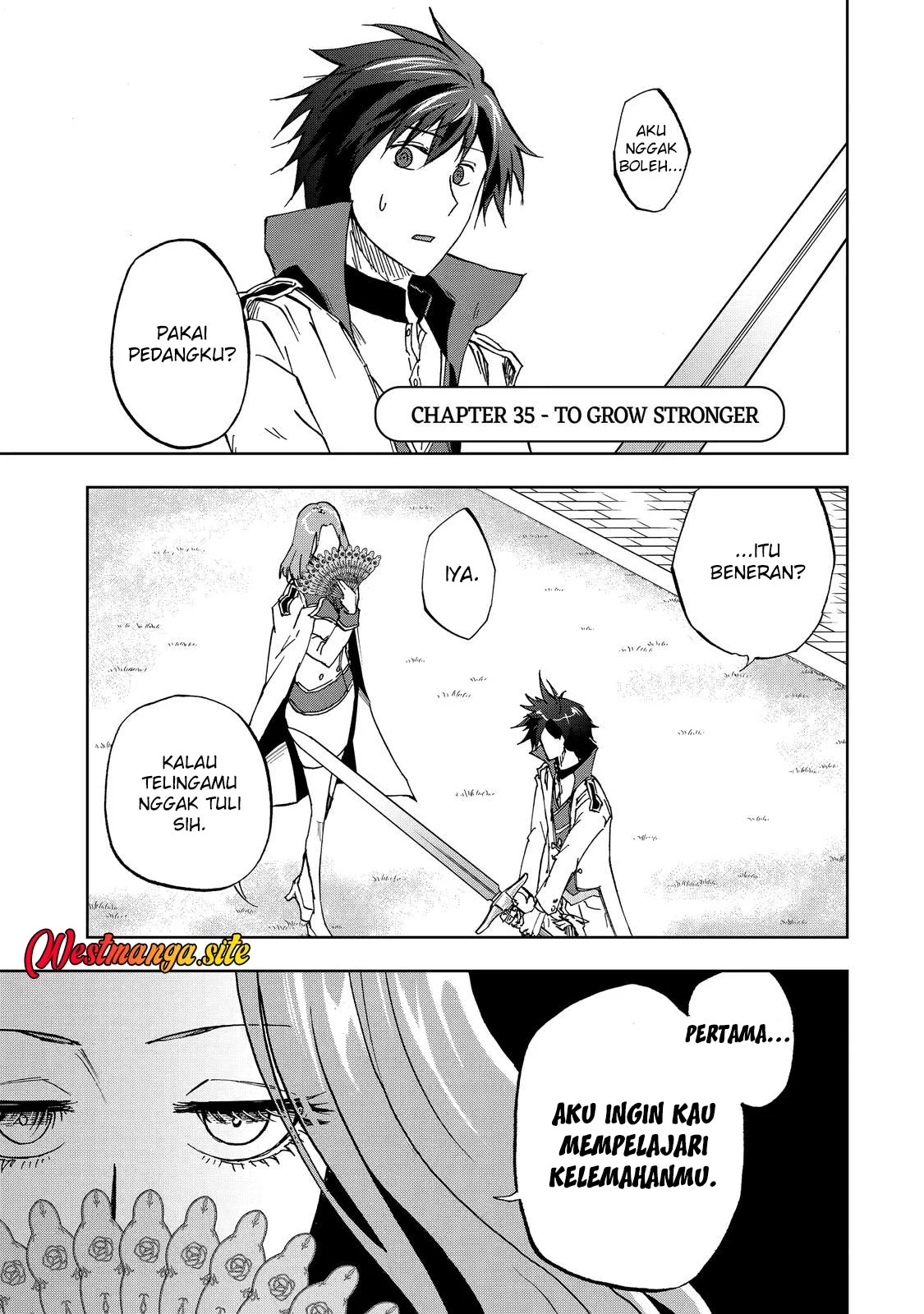 Ankoku Kishi no Ore desu Ga Saikyou no Seikishi wo Mezashimasu Chapter 35 - Halaman 2