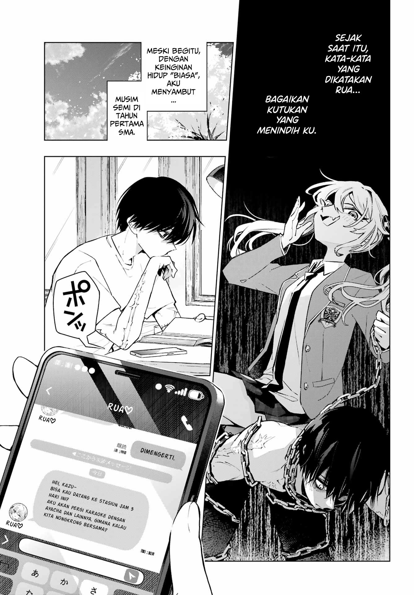 Anta to Osananajimitte dake demo Iyananoni! ~Zekkou kara Hajimaru S-kyuu Bishoujo to no Gakuen Nariagari Seikatsu~ Chapter 1 - Halaman 7