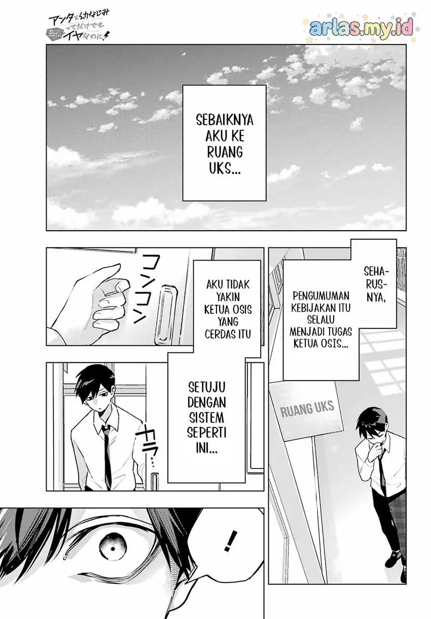 Anta to Osananajimitte dake demo Iyananoni! ~Zekkou kara Hajimaru S-kyuu Bishoujo to no Gakuen Nariagari Seikatsu~ Chapter 11 - Halaman 18