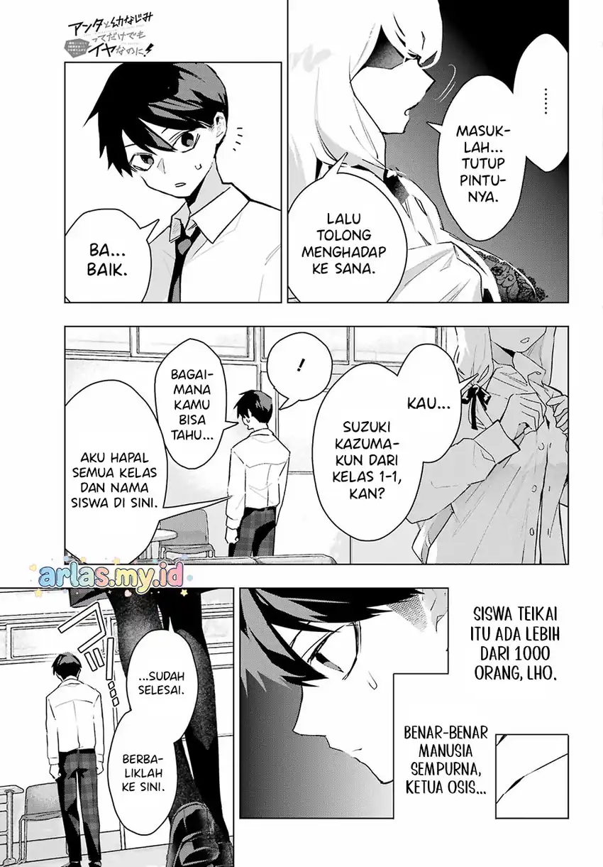 Anta to Osananajimitte dake demo Iyananoni! ~Zekkou kara Hajimaru S-kyuu Bishoujo to no Gakuen Nariagari Seikatsu~ Chapter 11 - Halaman 20