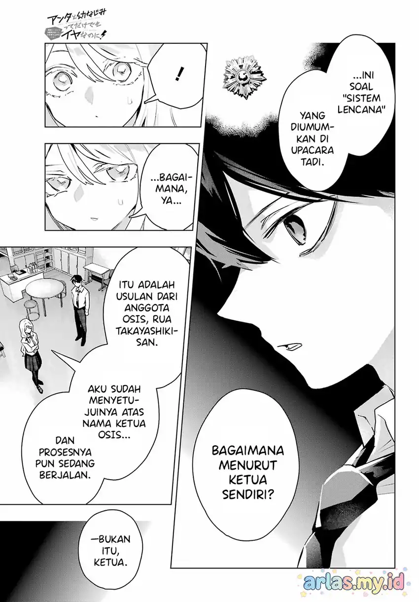 Anta to Osananajimitte dake demo Iyananoni! ~Zekkou kara Hajimaru S-kyuu Bishoujo to no Gakuen Nariagari Seikatsu~ Chapter 11 - Halaman 26