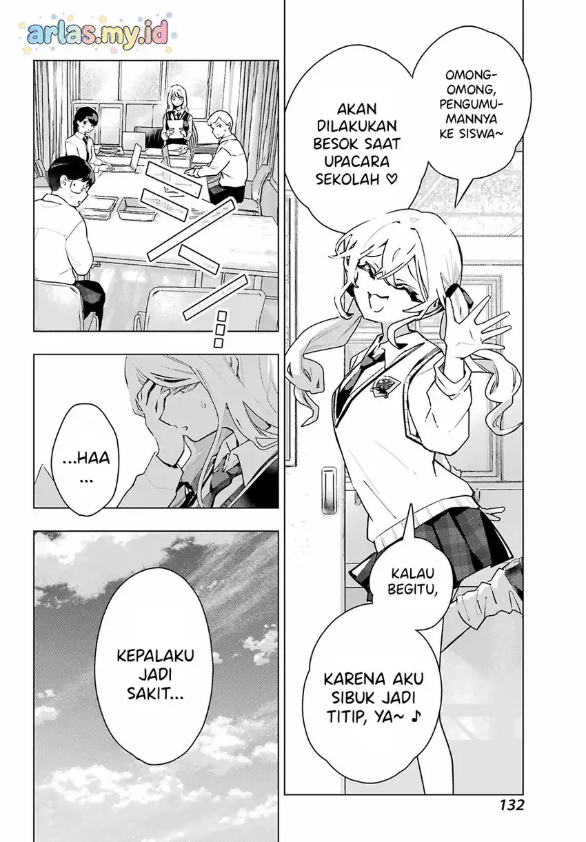 Anta to Osananajimitte dake demo Iyananoni! ~Zekkou kara Hajimaru S-kyuu Bishoujo to no Gakuen Nariagari Seikatsu~ Chapter 11 - Halaman 9