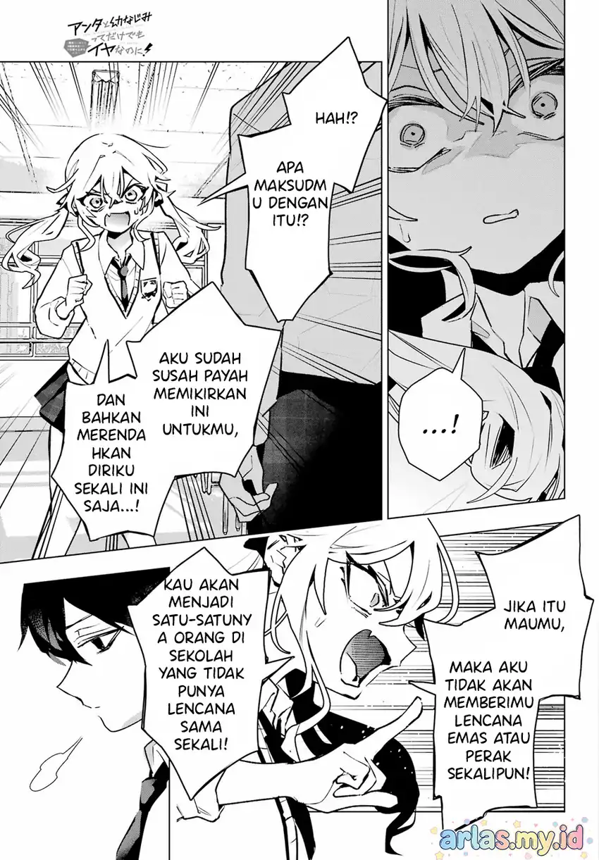 Anta to Osananajimitte dake demo Iyananoni! ~Zekkou kara Hajimaru S-kyuu Bishoujo to no Gakuen Nariagari Seikatsu~ Chapter 12 - Halaman 10