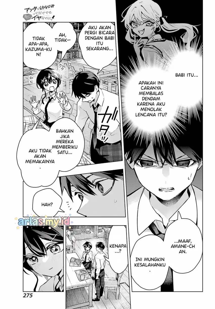 Anta to Osananajimitte dake demo Iyananoni! ~Zekkou kara Hajimaru S-kyuu Bishoujo to no Gakuen Nariagari Seikatsu~ Chapter 12 - Halaman 20
