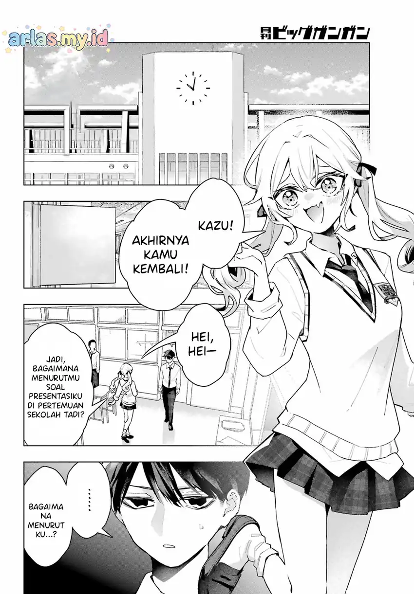 Anta to Osananajimitte dake demo Iyananoni! ~Zekkou kara Hajimaru S-kyuu Bishoujo to no Gakuen Nariagari Seikatsu~ Chapter 12 - Halaman 3