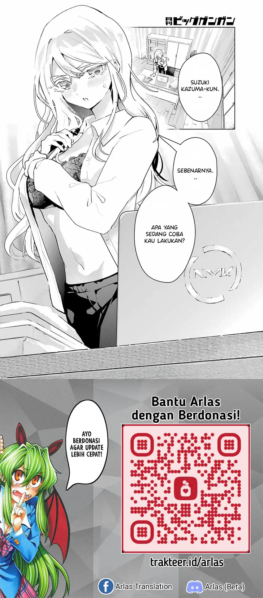 Anta to Osananajimitte dake demo Iyananoni! ~Zekkou kara Hajimaru S-kyuu Bishoujo to no Gakuen Nariagari Seikatsu~ Chapter 12 - Halaman 33