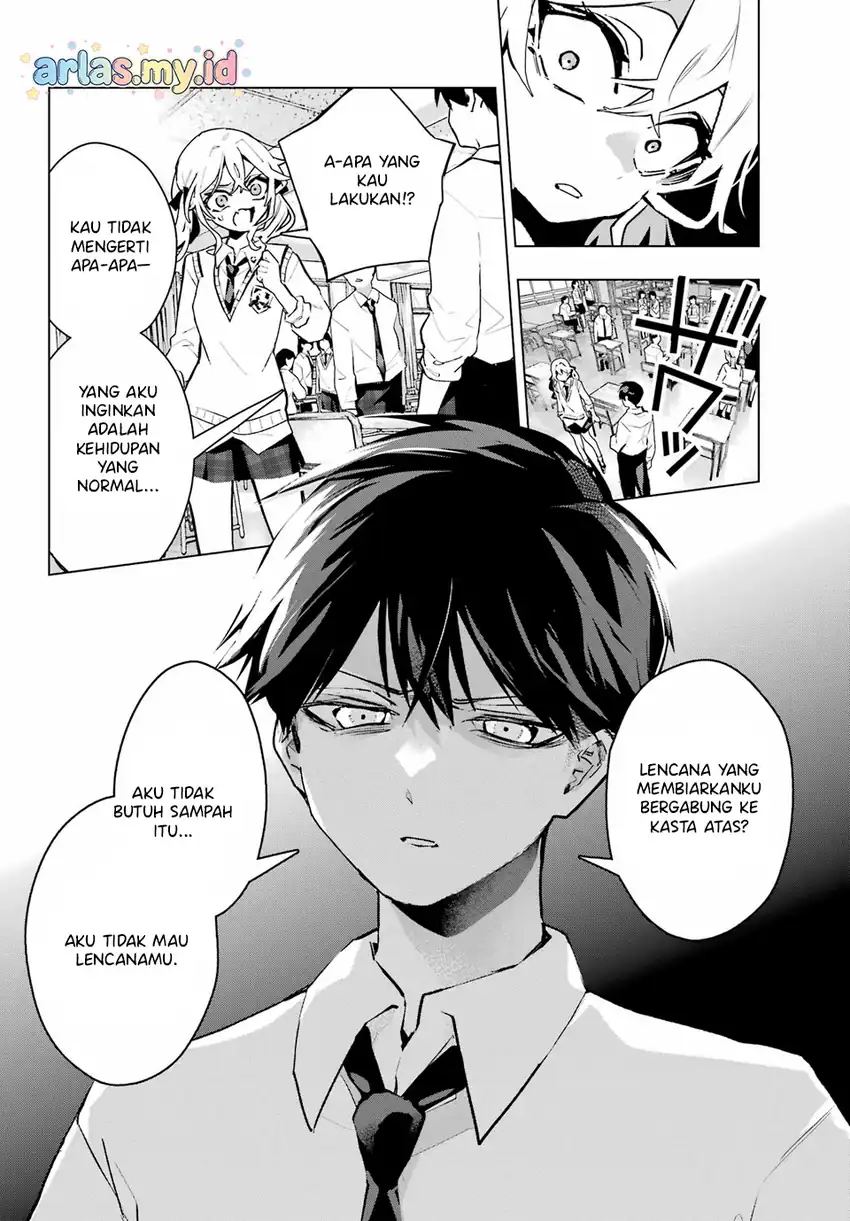 Anta to Osananajimitte dake demo Iyananoni! ~Zekkou kara Hajimaru S-kyuu Bishoujo to no Gakuen Nariagari Seikatsu~ Chapter 12 - Halaman 9