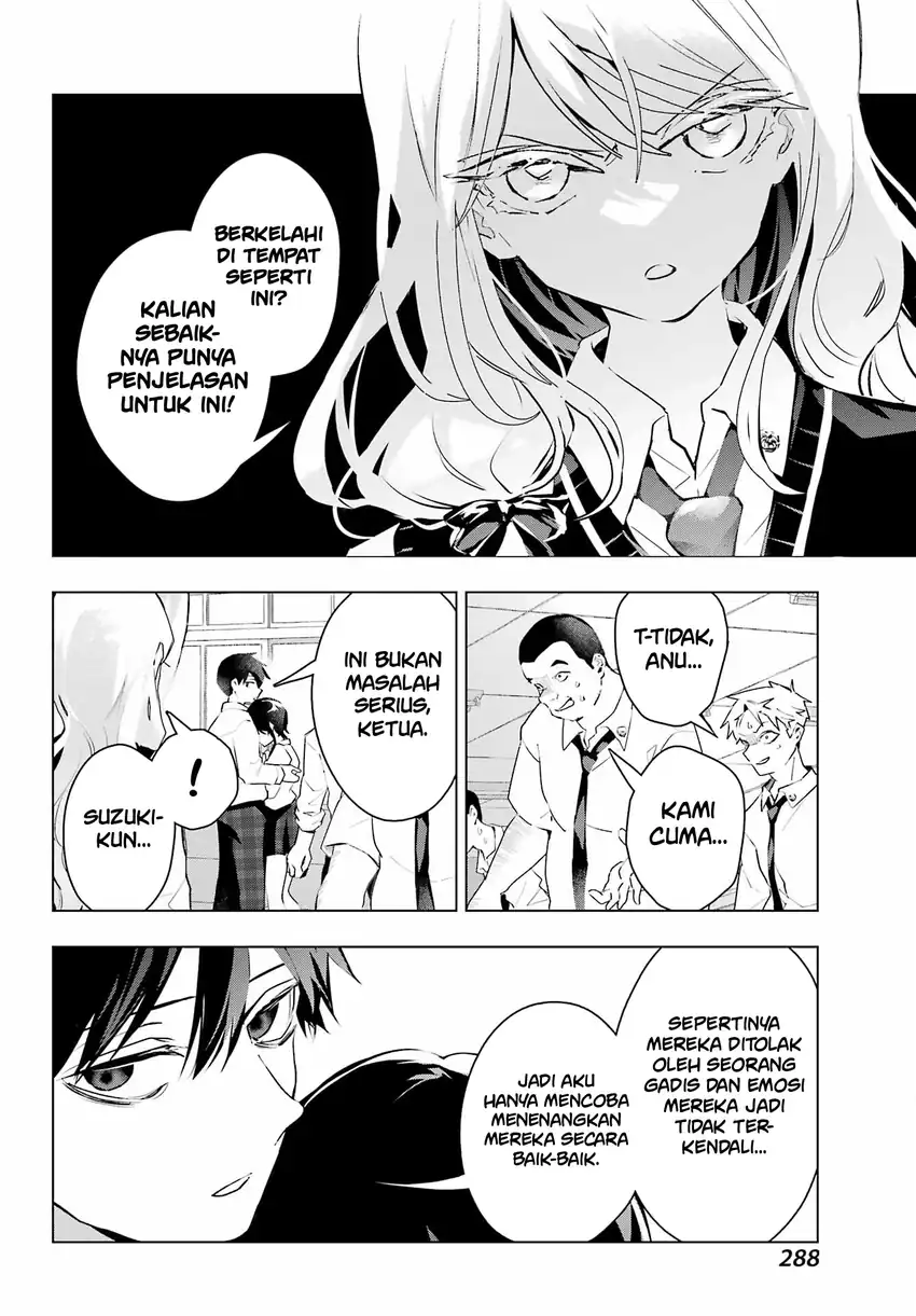 Anta to Osananajimitte dake demo Iyananoni! ~Zekkou kara Hajimaru S-kyuu Bishoujo to no Gakuen Nariagari Seikatsu~ Chapter 13 - Halaman 16