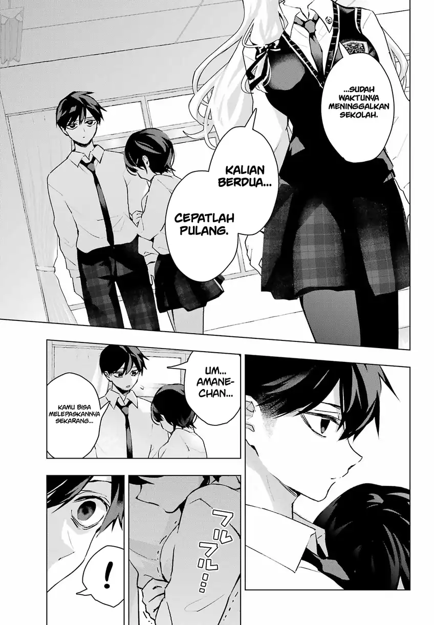 Anta to Osananajimitte dake demo Iyananoni! ~Zekkou kara Hajimaru S-kyuu Bishoujo to no Gakuen Nariagari Seikatsu~ Chapter 13 - Halaman 23