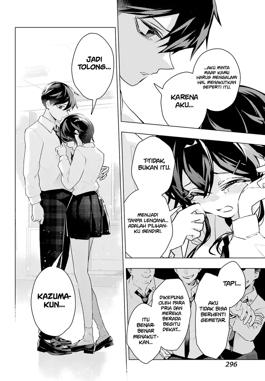 Anta to Osananajimitte dake demo Iyananoni! ~Zekkou kara Hajimaru S-kyuu Bishoujo to no Gakuen Nariagari Seikatsu~ Chapter 13 - Halaman 24