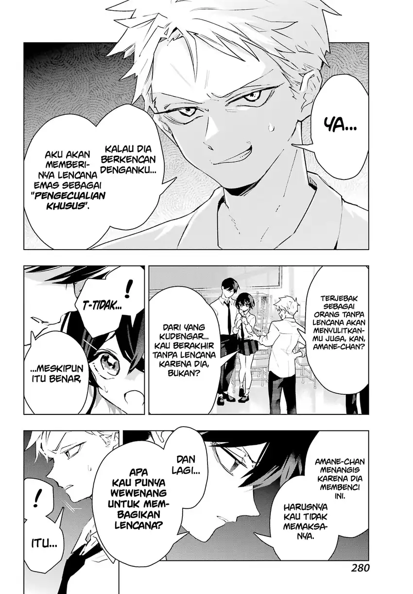 Anta to Osananajimitte dake demo Iyananoni! ~Zekkou kara Hajimaru S-kyuu Bishoujo to no Gakuen Nariagari Seikatsu~ Chapter 13 - Halaman 8