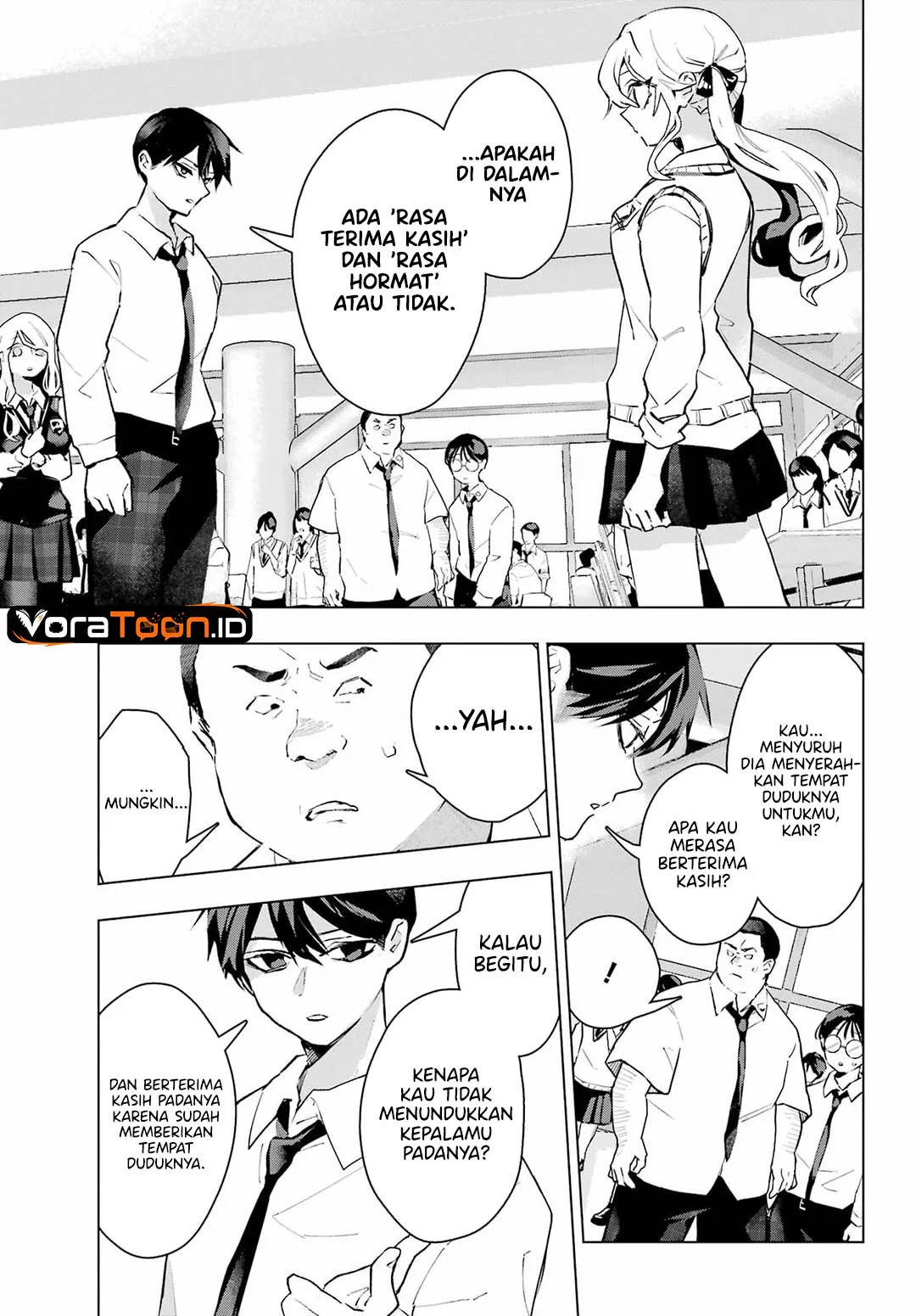 Anta to Osananajimitte dake demo Iyananoni! ~Zekkou kara Hajimaru S-kyuu Bishoujo to no Gakuen Nariagari Seikatsu~ Chapter 16 - Halaman 12