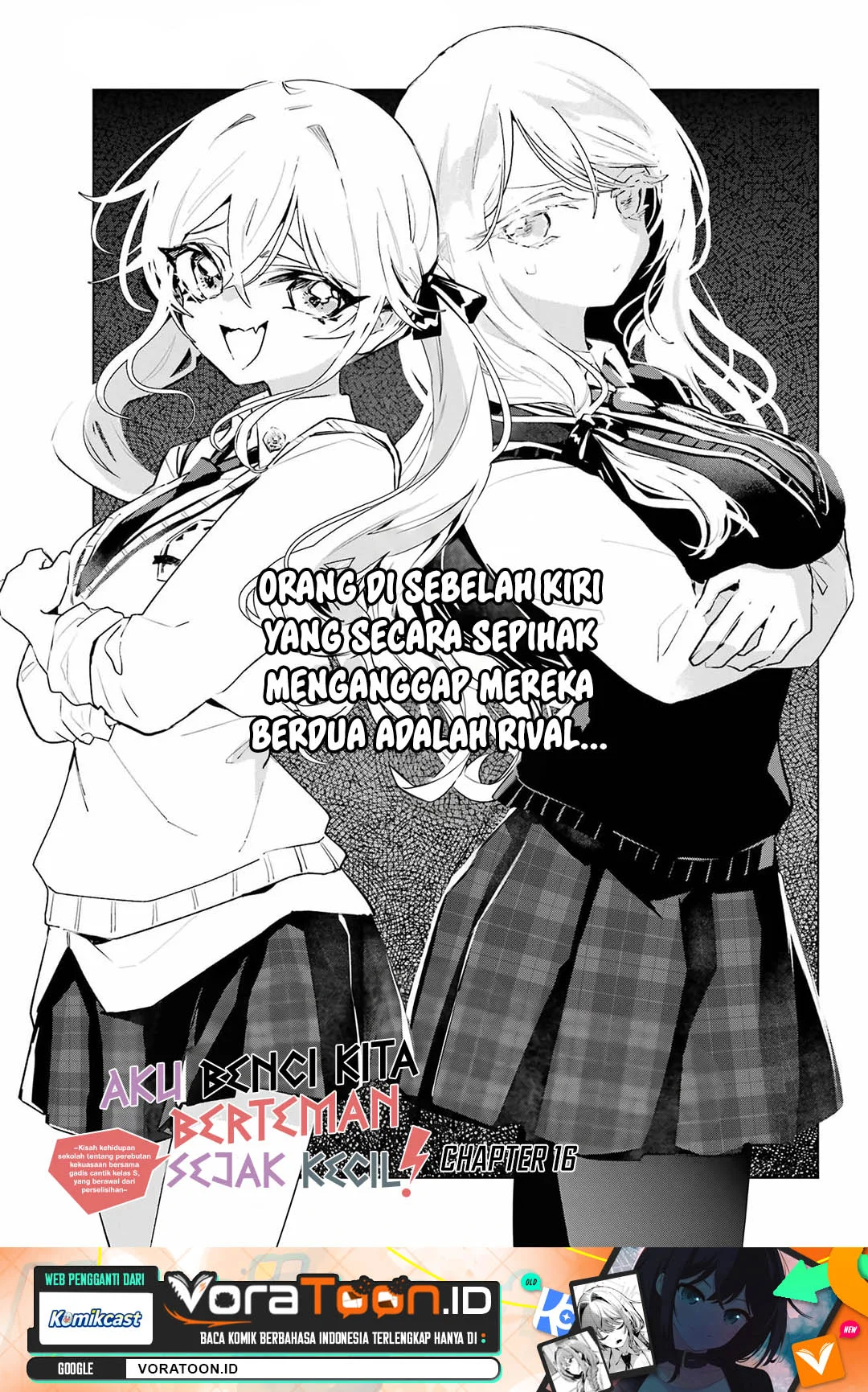 Manga Anta to Osananajimitte dake demo Iyananoni! ~Zekkou kara Hajimaru S-kyuu Bishoujo to no Gakuen Nariagari Seikatsu~ Chapter 16 gambar 2