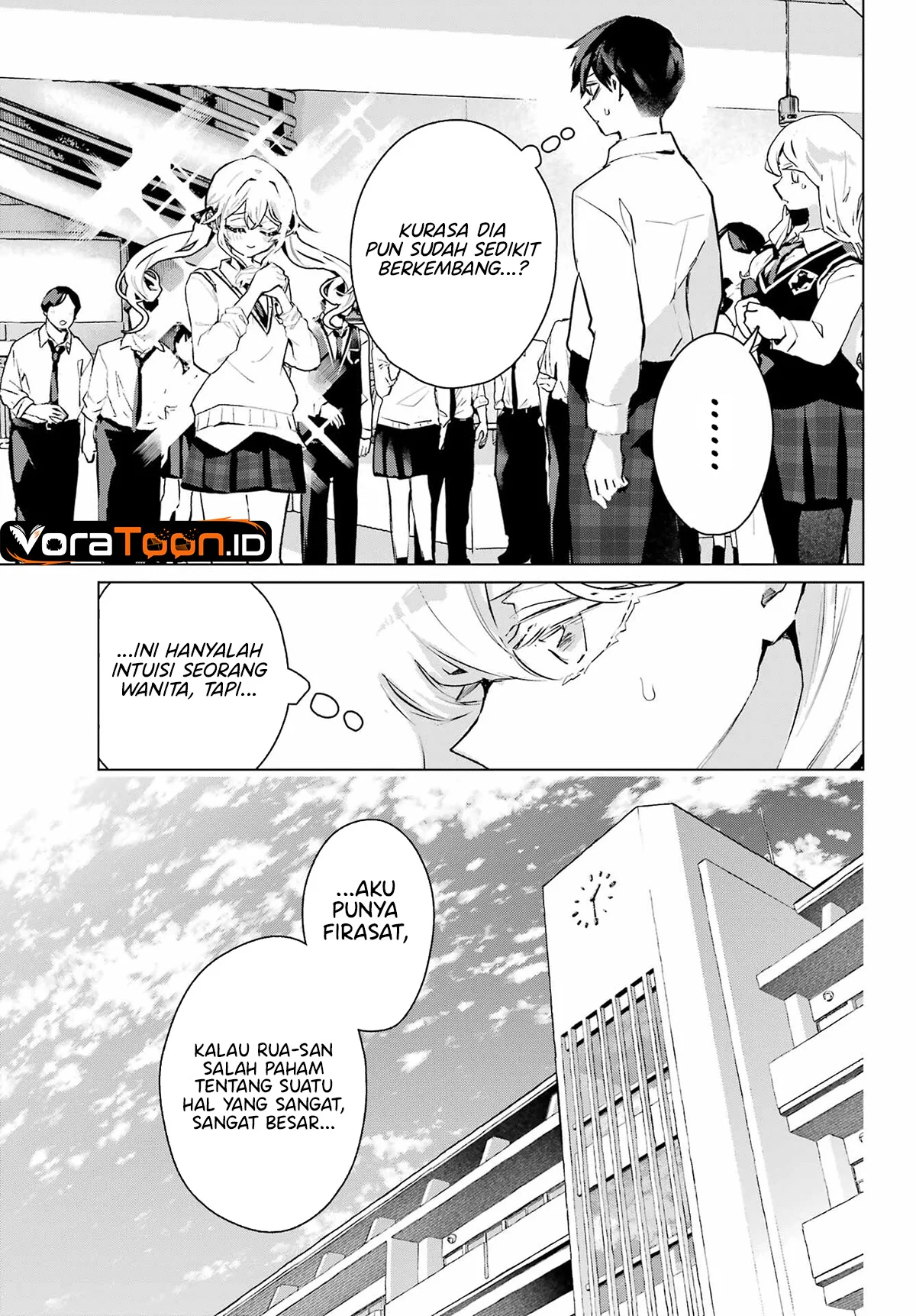 Anta to Osananajimitte dake demo Iyananoni! ~Zekkou kara Hajimaru S-kyuu Bishoujo to no Gakuen Nariagari Seikatsu~ Chapter 17 - Halaman 16