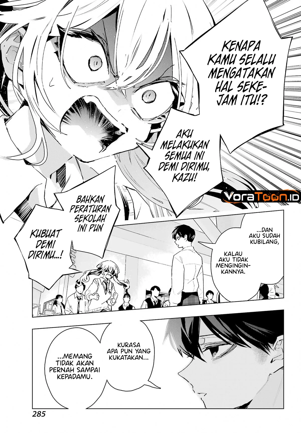 Anta to Osananajimitte dake demo Iyananoni! ~Zekkou kara Hajimaru S-kyuu Bishoujo to no Gakuen Nariagari Seikatsu~ Chapter 17 - Halaman 4