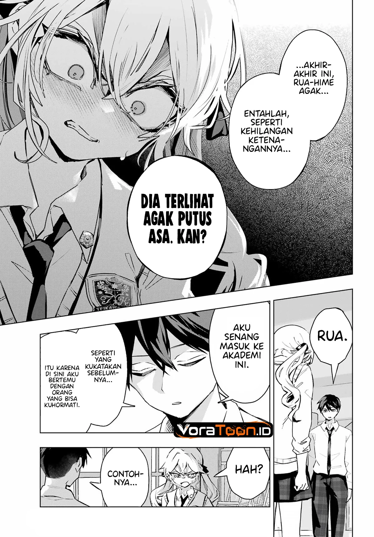Anta to Osananajimitte dake demo Iyananoni! ~Zekkou kara Hajimaru S-kyuu Bishoujo to no Gakuen Nariagari Seikatsu~ Chapter 17 - Halaman 6