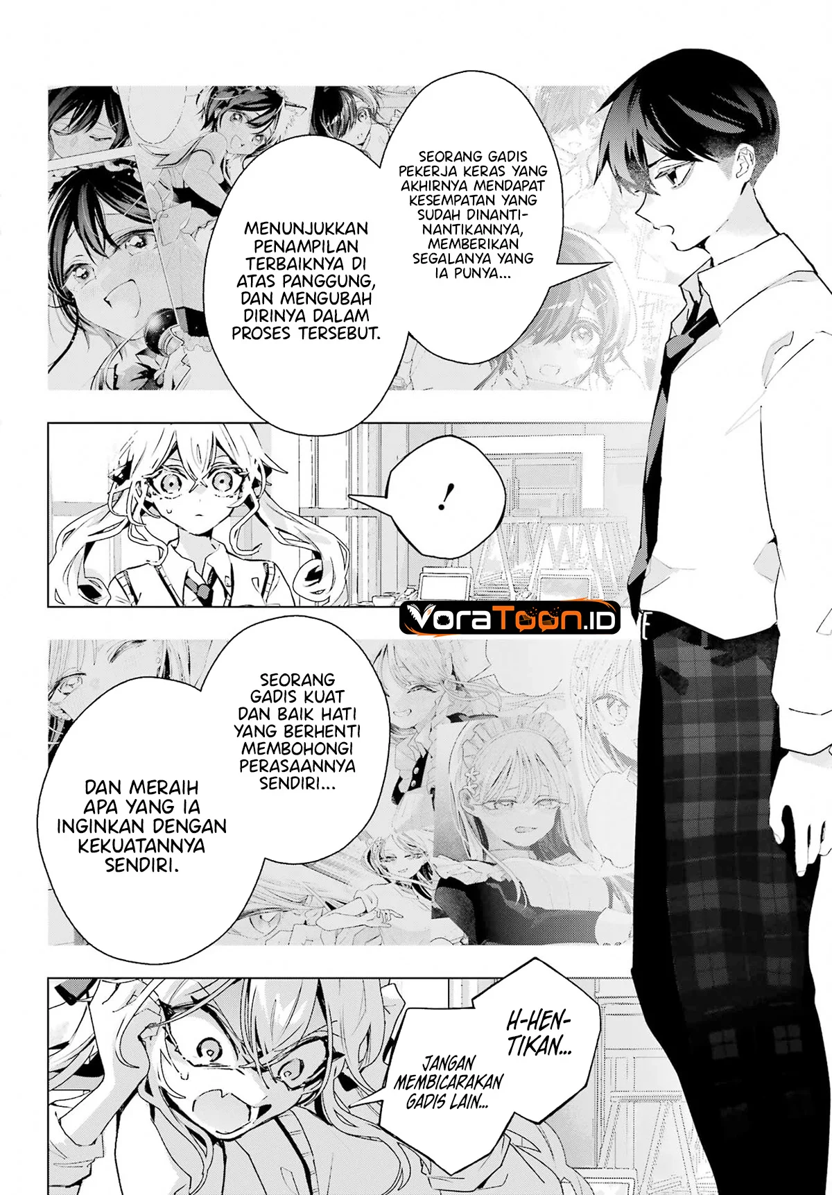 Anta to Osananajimitte dake demo Iyananoni! ~Zekkou kara Hajimaru S-kyuu Bishoujo to no Gakuen Nariagari Seikatsu~ Chapter 17 - Halaman 7