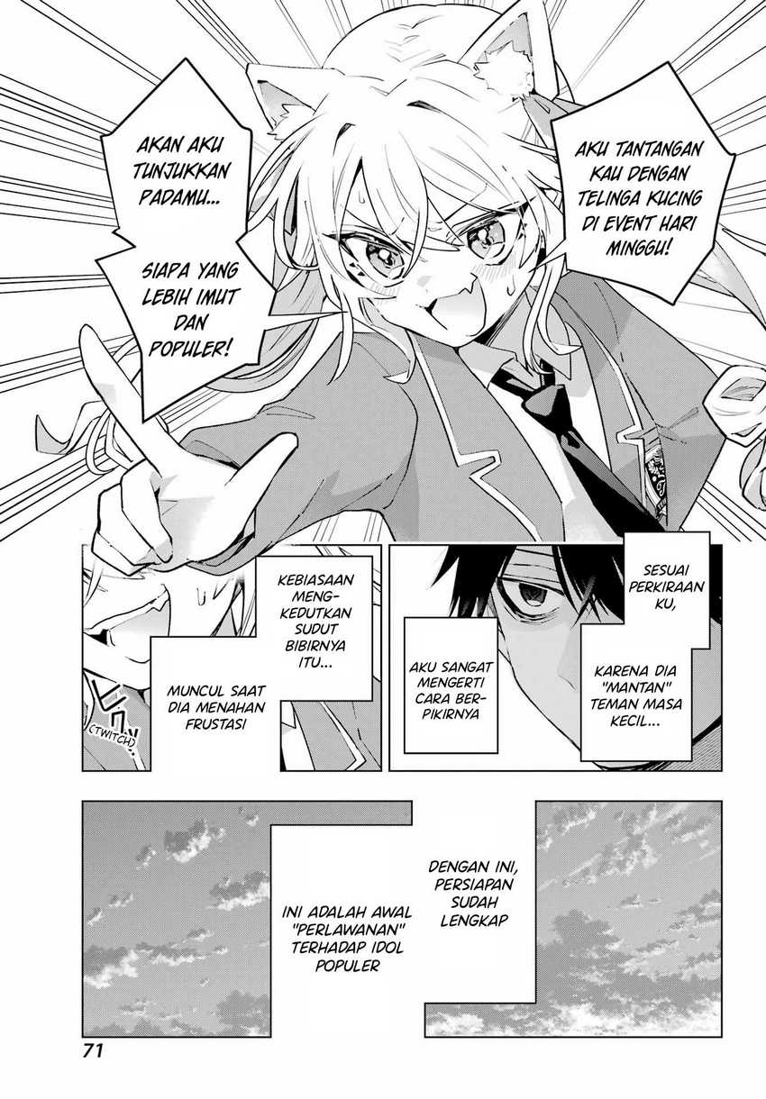 Anta to Osananajimitte dake demo Iyananoni! ~Zekkou kara Hajimaru S-kyuu Bishoujo to no Gakuen Nariagari Seikatsu~ Chapter 3 - Halaman 30