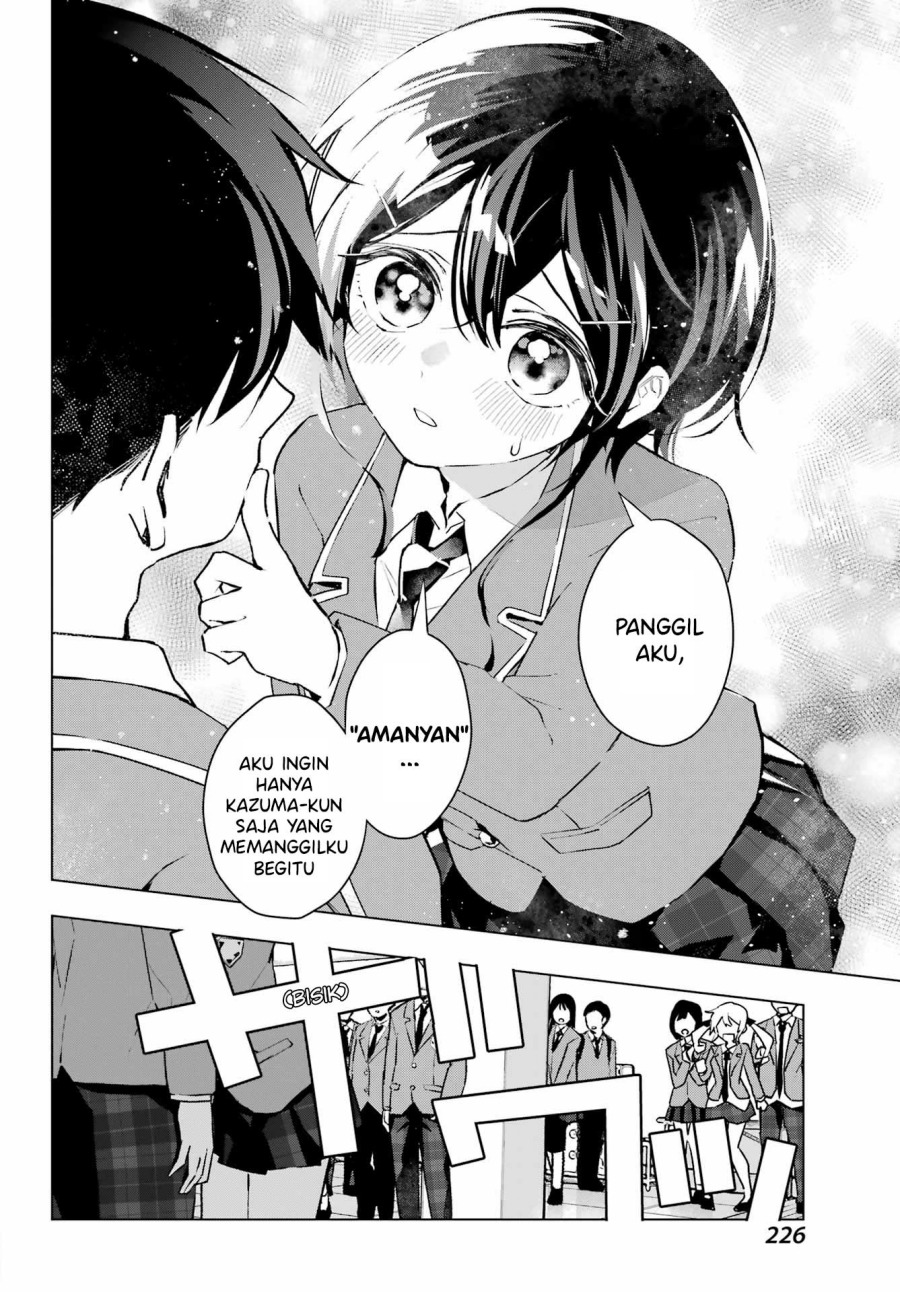 Anta to Osananajimitte dake demo Iyananoni! ~Zekkou kara Hajimaru S-kyuu Bishoujo to no Gakuen Nariagari Seikatsu~ Chapter 4 - Halaman 28