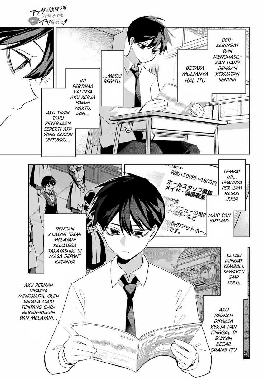Anta to Osananajimitte dake demo Iyananoni! ~Zekkou kara Hajimaru S-kyuu Bishoujo to no Gakuen Nariagari Seikatsu~ Chapter 5 - Halaman 21