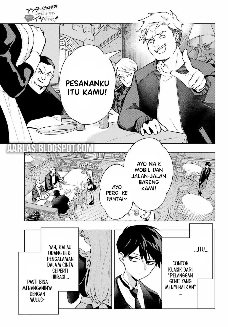 Anta to Osananajimitte dake demo Iyananoni! ~Zekkou kara Hajimaru S-kyuu Bishoujo to no Gakuen Nariagari Seikatsu~ Chapter 7 - Halaman 10