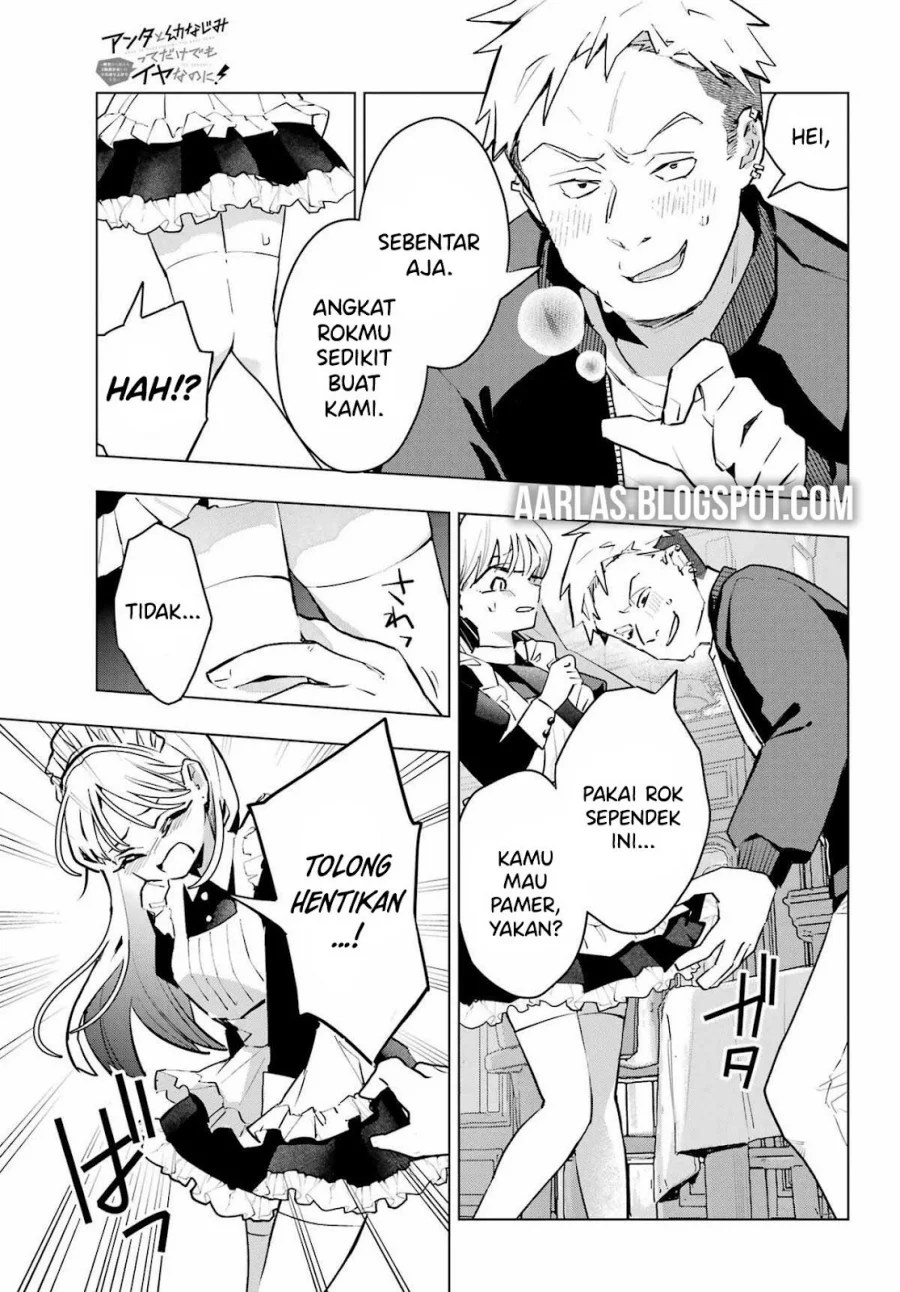 Anta to Osananajimitte dake demo Iyananoni! ~Zekkou kara Hajimaru S-kyuu Bishoujo to no Gakuen Nariagari Seikatsu~ Chapter 7 - Halaman 12