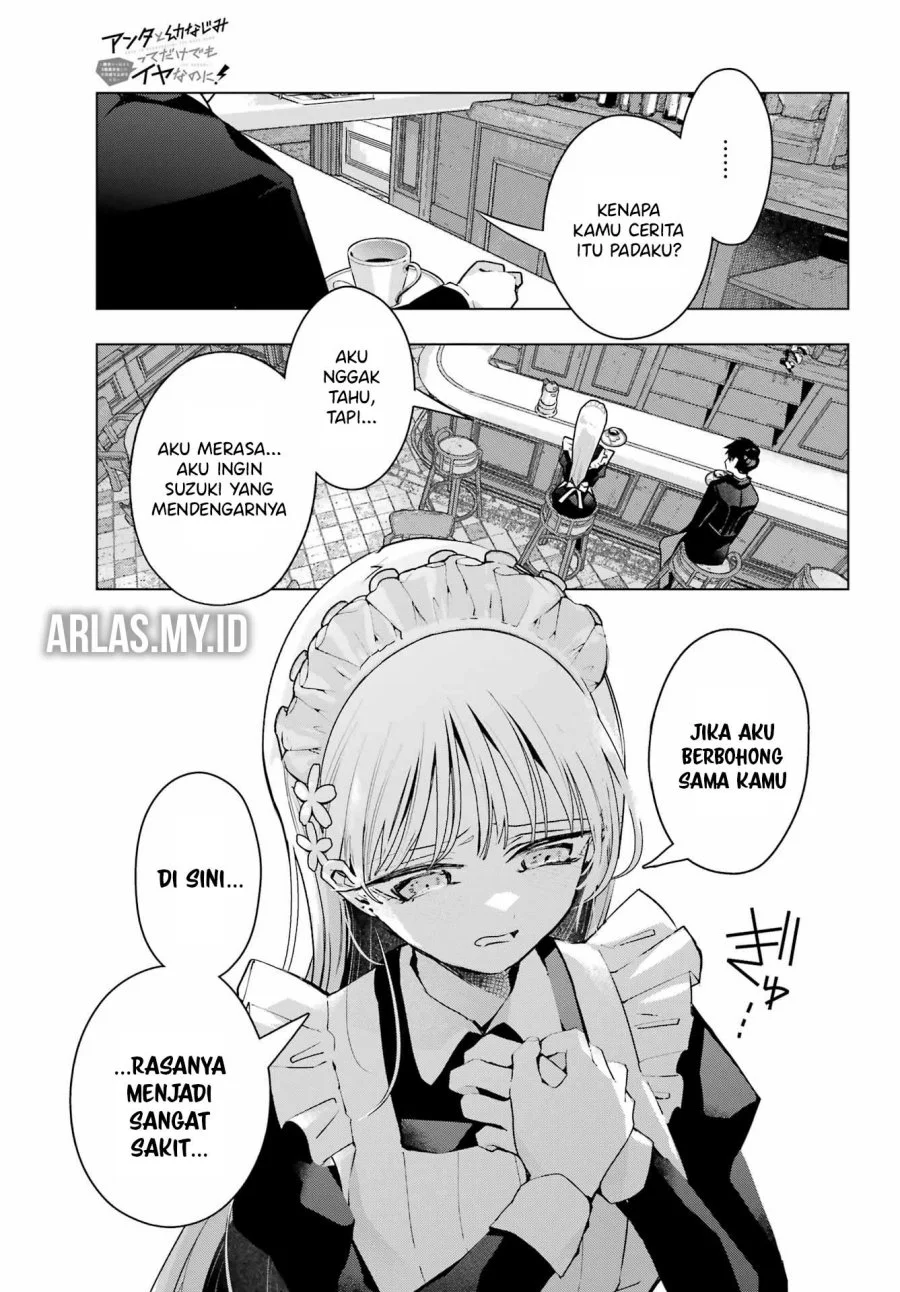 Anta to Osananajimitte dake demo Iyananoni! ~Zekkou kara Hajimaru S-kyuu Bishoujo to no Gakuen Nariagari Seikatsu~ Chapter 8 - Halaman 16